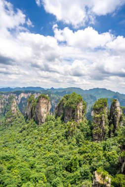 Zhangjiajie Sahne Bölgesi, Hunan Eyaleti, Çin