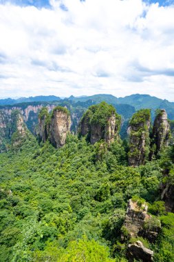 Zhangjiajie Sahne Bölgesi, Hunan Eyaleti, Çin