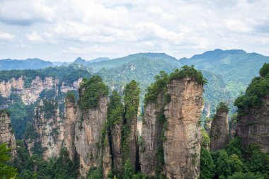 Zhangjiajie Sahne Bölgesi, Hunan Eyaleti, Çin