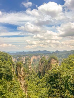 Zhangjiajie Sahne Bölgesi, Hunan Eyaleti, Çin