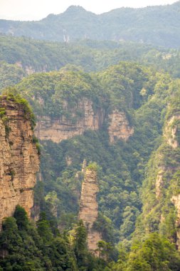 Zhangjiajie Sahne Bölgesi, Hunan Eyaleti, Çin