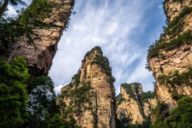 Zhangjiajie Sahne Bölgesi, Hunan Eyaleti, Çin