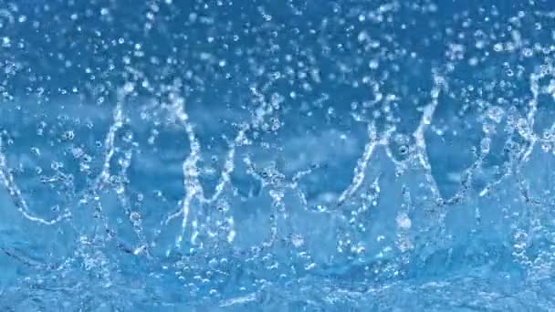 Linear Water Splash Süper Yavaş Çekimi 1000Fps Yüksek Hız Sinema — Stok video