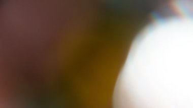 Soyut Bokeh Işığının Süper Yavaş Çekimi 1000fps.