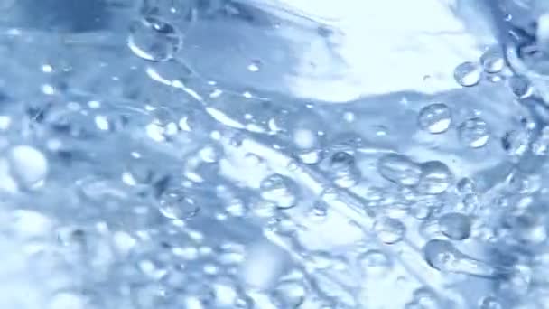 Super Slow Motion Shot Oil Water Whirl 1000Fps Съемки Высокой — стоковое видео
