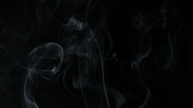 Yükselen Duman Arkaplanı 'nın Süper Yavaş Çekimi, 300 fite kadar izole edildi. 4K 'da yüksek hızlı sinema kamerası ile çekildi...