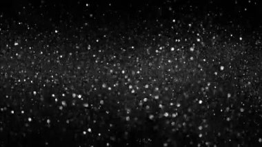 Gümüş Parıltılı Arkaplan Süper Yavaş Çekimde, 300 fite. 4K Çözünürlükte Yüksek Hız Sinema Kamerası ile Çekildi.