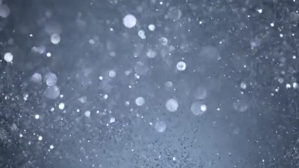 Super Slow Motion Shot Silver Glitter Background Στα 1000Fps Γυρίστηκε — Αρχείο Βίντεο