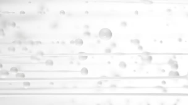 Super Slow Motion Shot Van Druppelende Melk Witte Achtergrond 1000 — Stockvideo