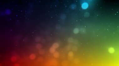 Renkli Parıldayan Bokeh Soyut Arkaplanı 'nın Süper Yavaş Çekimi, 1000fps' te. 4K Çözünürlükte Yüksek Hız Sinema Kamerası ile Çekim.