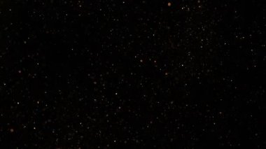 Altın Parıltılı Arkaplan Süper Yavaş Film Çekimi 1000 fps 'de Black' te izole edildi. 4K 'da Yüksek Hız Sinema Kamerası ile çekildi..