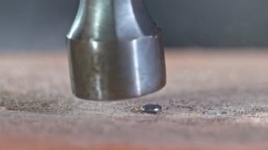 Akşam Yemeği Yavaş Çekiç Vuruşu 1000 fps hızında. Yüksek Hız Sinema Kamerası ile 4K çözünürlükte çekilmiştir.