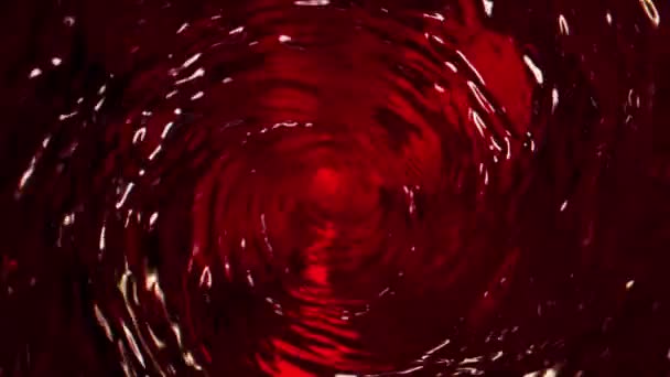 Super Slow Motion Shot Red Wine Vortex 1000 Fps Filmado — Vídeos de Stock