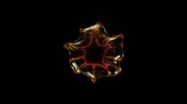 Gerçek Yağ Sıçratma 'nın Süper Yavaş Çekimi Kara Arkaplan' da izole edildi. 4K 'da Yüksek Hız Sinema Kamerası ile çekildi..