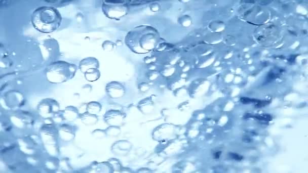 Super Slow Motion Shot Von Und Wasser Blue Whirl Bei — Stockvideo