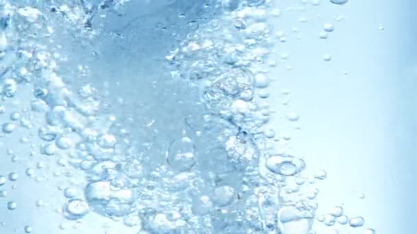 Super Slow Motion Shot Von Und Wasser Blue Whirl Bei — Stockvideo