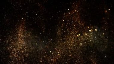 Festivalin Altın Parıldayan Arkaplanı 'nın Süper Yavaş Çekimi, 1000fps' te. 4K Çözünürlükte Yüksek Hız Sinema Kamerası ile Çekim.