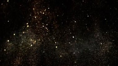 Festivalin Altın Parıldayan Arkaplanı 'nın Süper Yavaş Çekimi, 1000fps' te. 4K Çözünürlükte Yüksek Hız Sinema Kamerası ile Çekim.