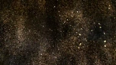 Festivalin Altın Parıldayan Arkaplanı 'nın Süper Yavaş Çekimi, 1000fps' te. 4K Çözünürlükte Yüksek Hız Sinema Kamerası ile Çekim.