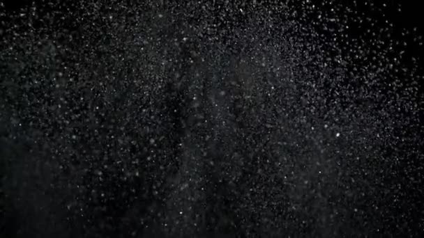 Супер Повільний Постріл Абстрактного Блискучого Вугільного Фону Швидкості 1000Fps Знято — стокове відео