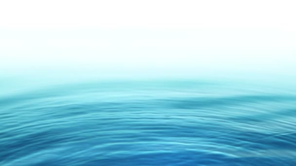 Super Slow Motion Shot Waving Blue Water Surface Στα 1000Fps — Αρχείο Βίντεο