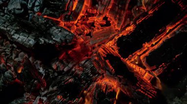 Parlayan Közlerin Süper Yavaş Hareketi ve Kıvılcımlar, 1000fps. Yüksek Hız Sinema Kamerası, 4k.