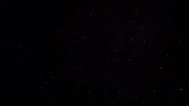 Süper Yavaş Hareket Toz Parçacıkları Havada Yüzüyor, Atmosferik Kaplama 1000fps. Yüksek Hız Sinema Kamerası, 4K.