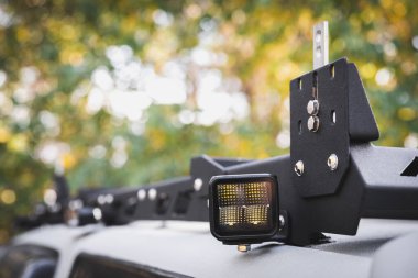 Çatı rafındaki özel LED yan ışık çubuğu, boşluğu kopyala.