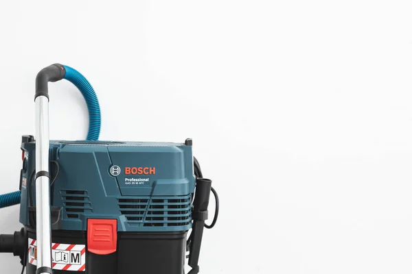 Bagian Dari Bosch Konstruksi Profesional Vacuum Cleaner Dengan Latar Belakang — Stok Foto