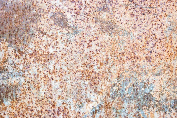 Old Rusty Metal Texture Surface Iron Sheet Pitting Grunge Background — Stock Photo, Image