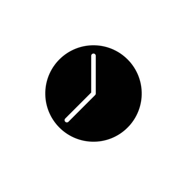 Icono Del Reloj Icono Tiempo Vector Icono Del Reloj Estilo — Archivo Imágenes Vectoriales