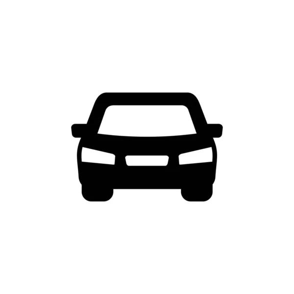 Вектор Значка Автомобіля Автомобільний Знак Седан — стоковий вектор