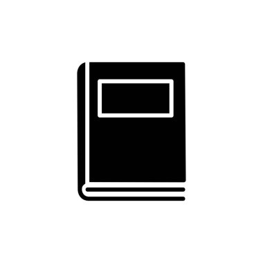 Kitap ikonu vektörü. Kitap vektör simgesini aç.