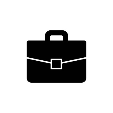 Evrak çantası ikon vektörü. Portföy vektör simgesi. bavul simgesi