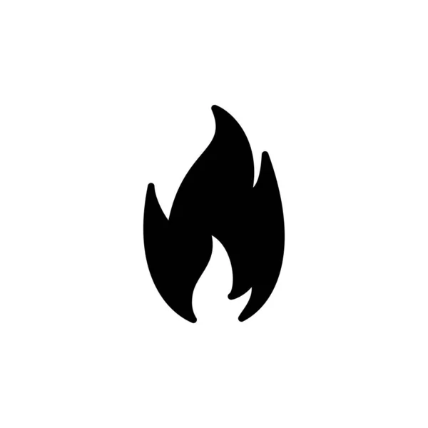 火災アイコンベクトル 炎のアイコン — ストックベクタ