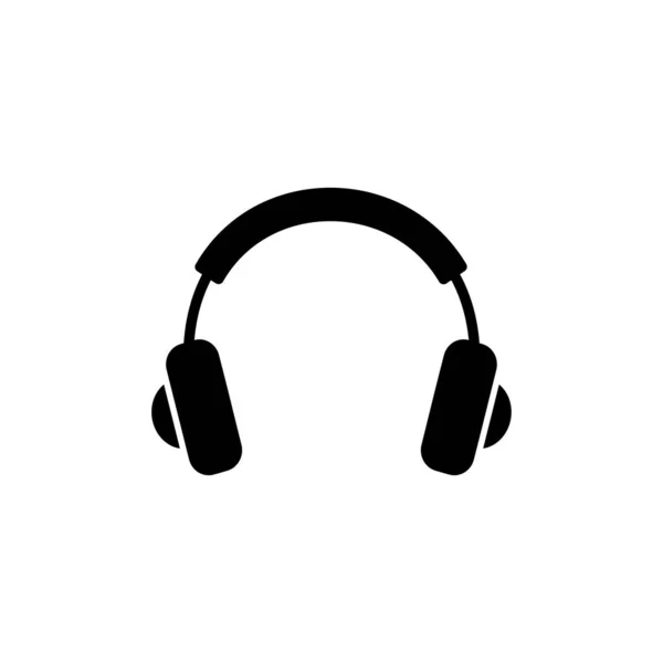 Kopfhörer Symbolvektor Kopfhörer Kopfhörer Symbol Steuersatz — Stockvektor
