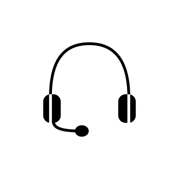 Διανυσματική Εικόνα Ακουστικών Ακουστικά Ακουστικά Εικονίδιο Ακουστικά — Διανυσματικό Αρχείο