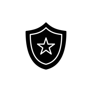 Rozet simgesi vektörü. Rozet etiketi simgesi. Damga Simgesi Vektörü