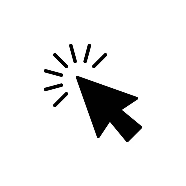 Click icon vector. cursor icon vector. pointer sign