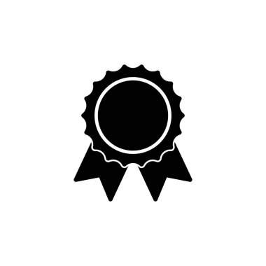 Simge vektörüne ulaş. Madalya ikon vektörü. Ödül. Sertifika