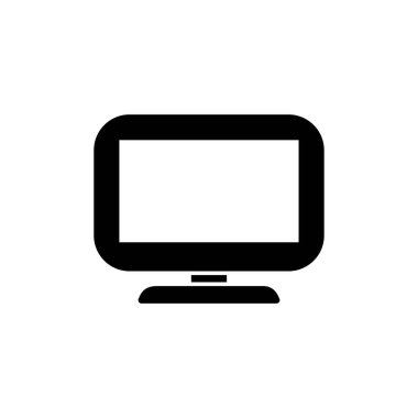 Bilgisayar simgesi vektörü. bilgisayar izleme simgesi.