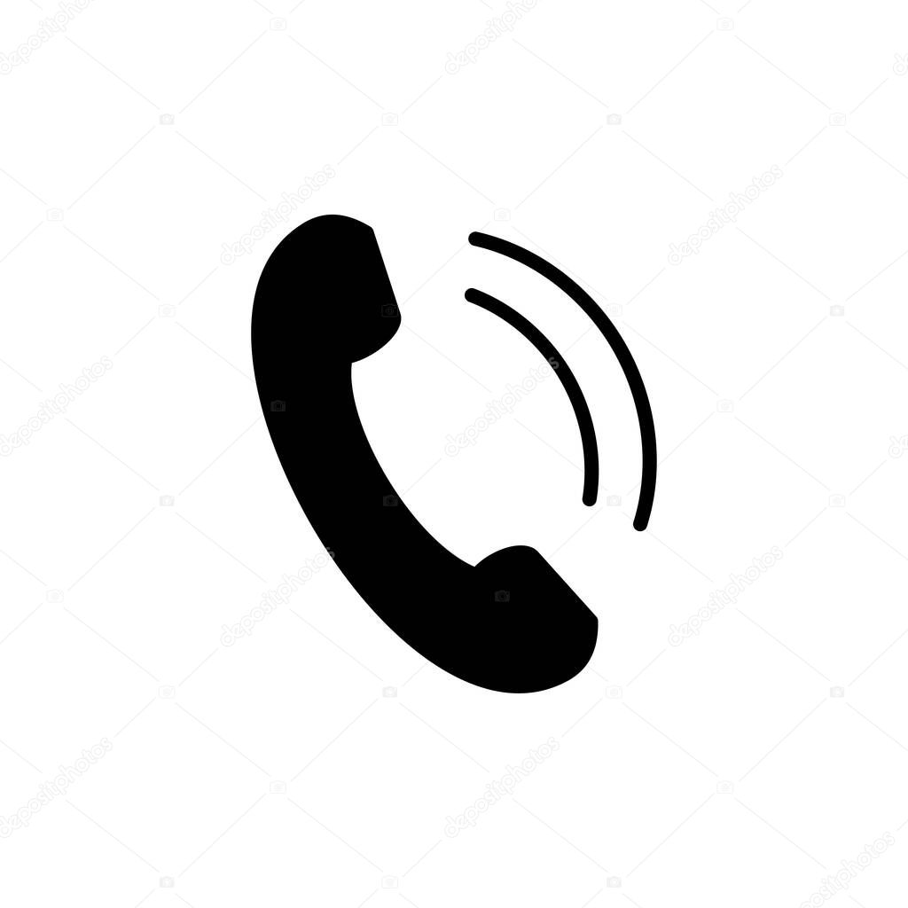 Call icon vector. phone icon vector