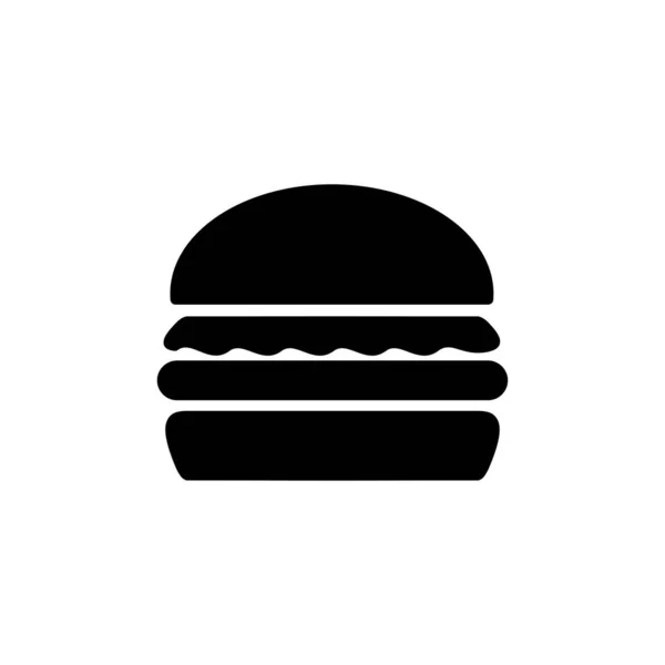 stock vector Burger icon vector. hamburger logo icon. fast food icon