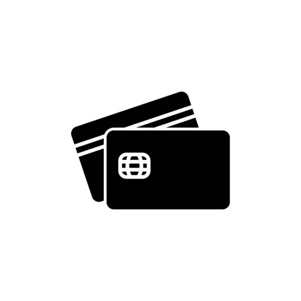 信用卡图标向量 付款图标 借方支付图标 — 图库矢量图片