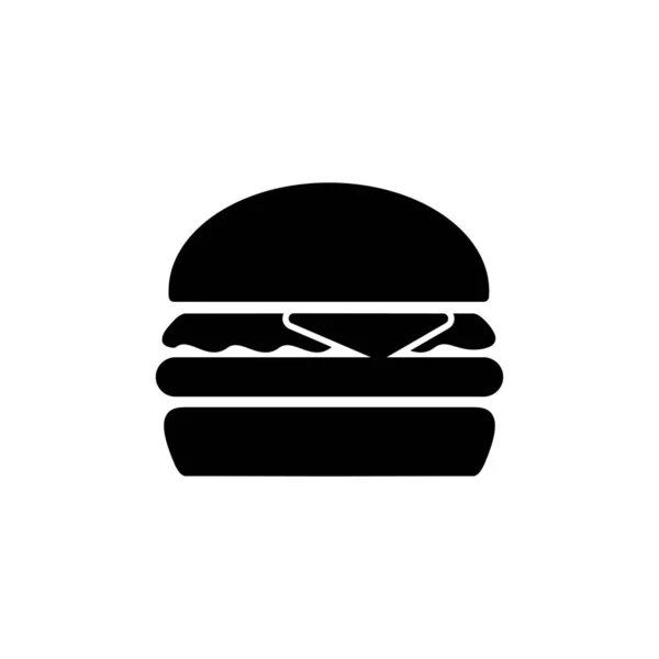 stock vector Burger icon vector. hamburger logo icon. fast food icon