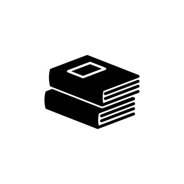 Kitap ikonu vektörü. Kitap vektör simgesini aç.