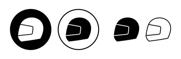 Helmet Icon Vector Safety Helmet Icon — Stock Vector