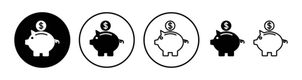 Icône Banque Vecteur Icône Banque Symbole — Image vectorielle