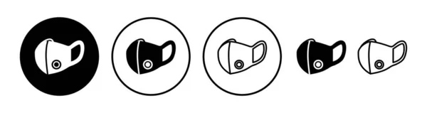 Symbolvektor Für Gesichtsmasken Symbol Für Medizinische Gesichtsmaske — Stockvektor