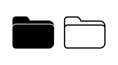 Dizin simgesi vektörü. belge dizin simgesi